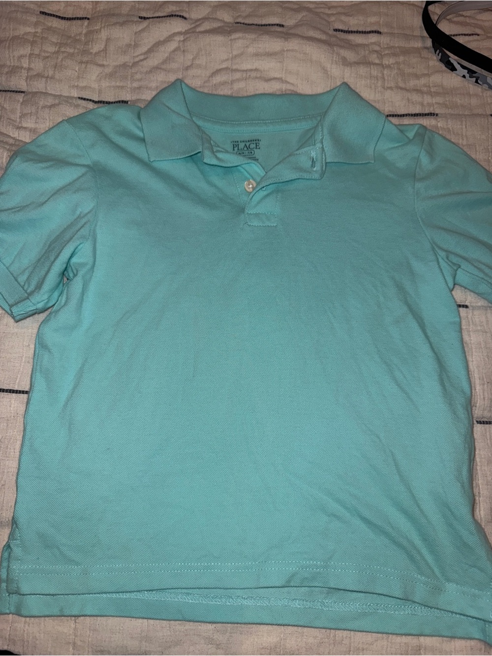 The Children's Place Polo Shirt - Aqua Blue